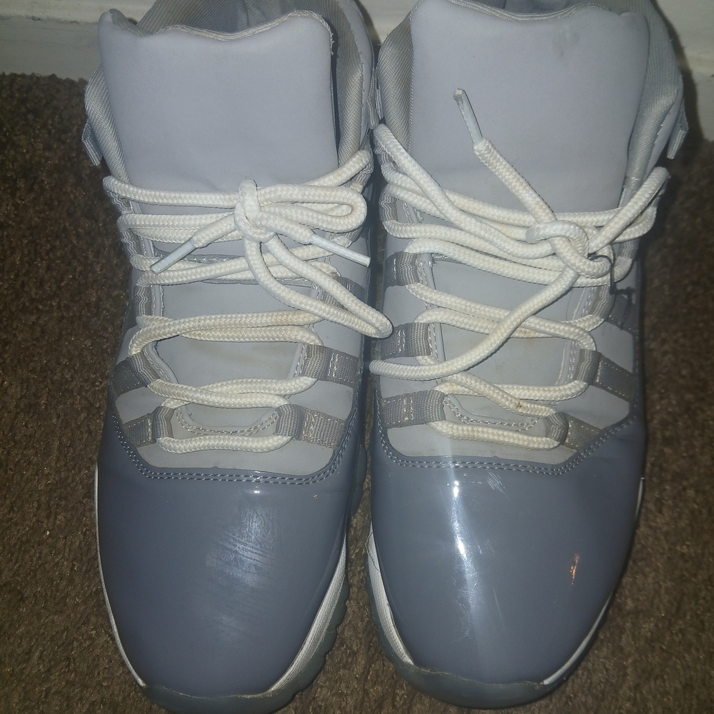 Jordan Sneakers - Gray and White
